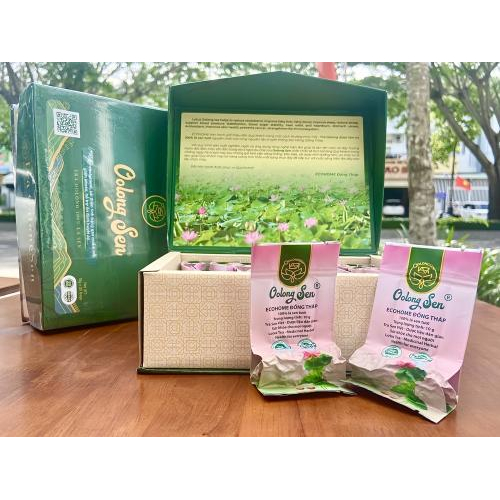 Hộp Oolong 100% Lá Sen 200gr