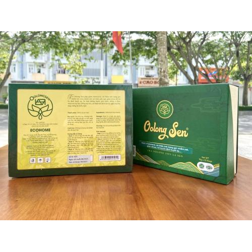 Hộp Oolong 100% Lá Sen 200gr