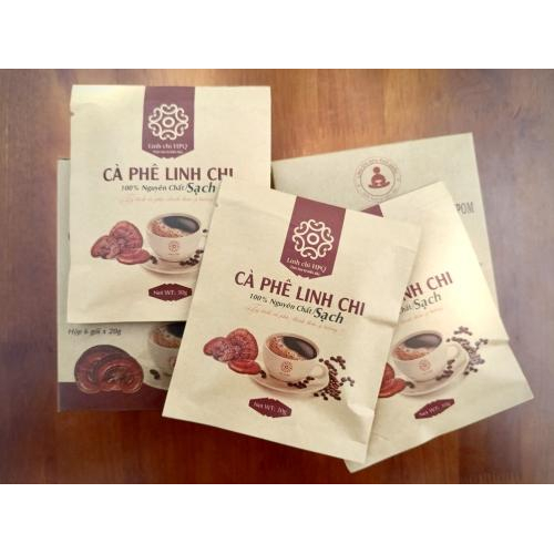 Cà Phê Phin Linh Chi Phin Giấy (6 Gói x 20gr)