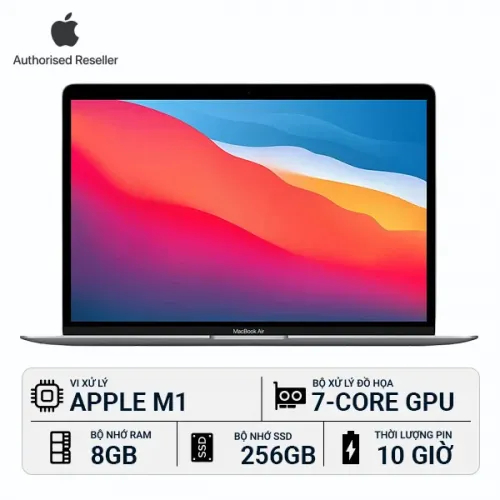 MacBook Air M1 13 inch 8GB/256GB Chính Hãng